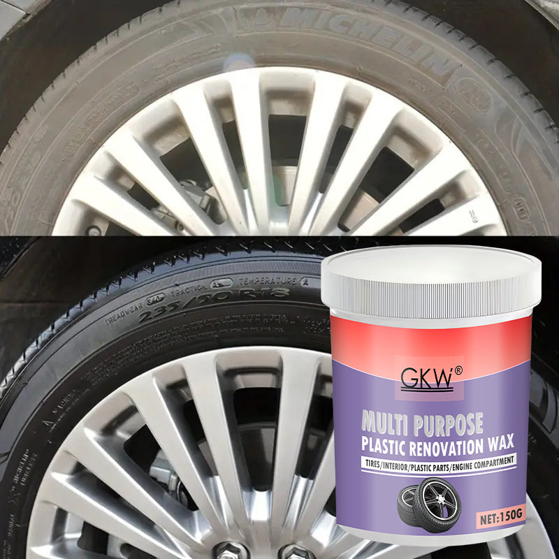 Car maintenance products such as automotive plastic parts refurbishment agent, reducing agent, interior polishing wax, tire coating wax, black car yellowing repair, nano-crystal plating