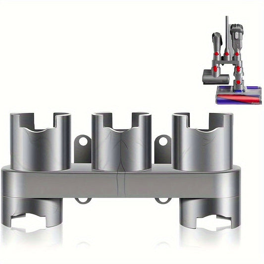 Организуйте аксессуары для вашего пылесоса с помощью этого держателя, разработанного для моделей V7, V8, V10, V11, V15. Настенный кронштейн из АБС надежно хранит насадки для пола, экономя место и поддерживая порядок в насадках.