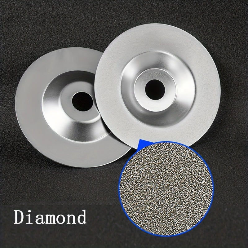 Bestseller: 4-Inch 100mm Diamond Grinding Cup Wheel for Knife Sharpening, Flat Lap Disc for Polishing and Grinding, Suitable for Professional Use on Metal