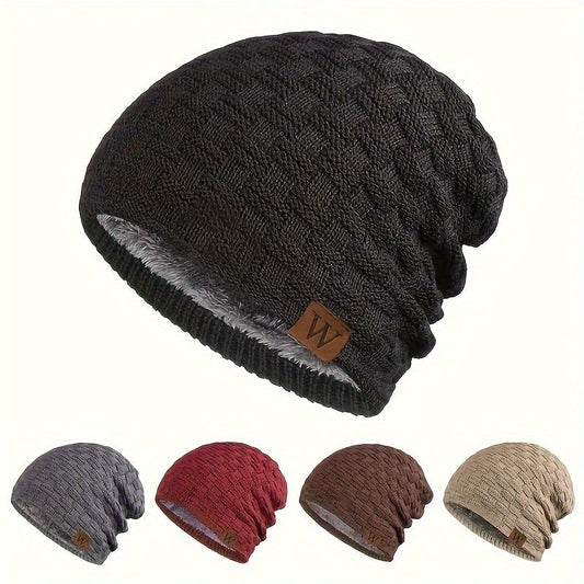 A cozy men's hat perfect for autumn and winter, featuring fleece lining for extra warmth and ear protection. Great for cycling, skiing, and other outdoor sports. The ideal gift choice!