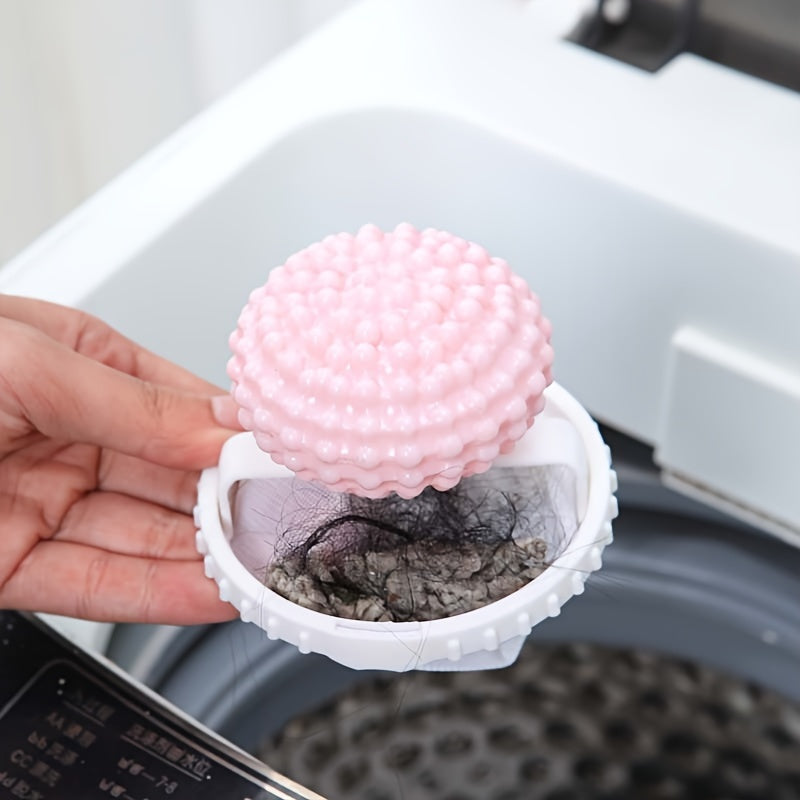 1pc Multi-Purpose Laundry Ball for Washing Machines - Hair & Lint Catcher made of Polyester Fiber