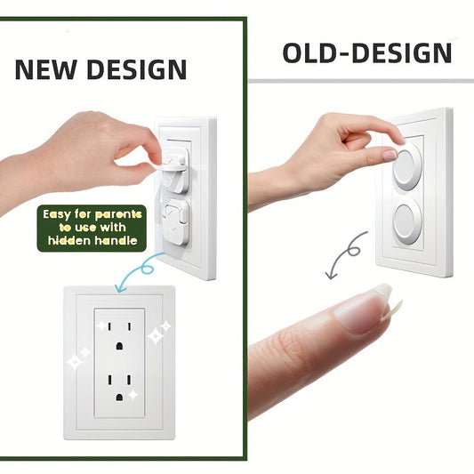 Safety Cover for Children's Sockets to Prevent Electric Shocks, Suitable for 20/40 Socket Sizes