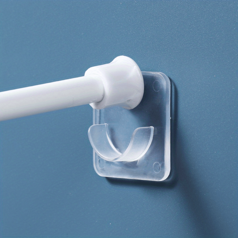 2-piece set of punch-free wall hooks for door decoration and key storage with strong adhesive load-bearing capabilities. Ideal for use in bathrooms, living rooms, and throughout the household for a variety of purposes.