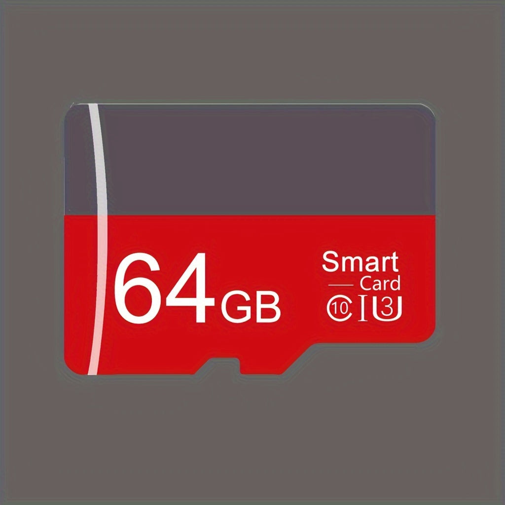 High-speed memory card compatible with 4K devices for reliable performance on smartphones, tablets, cameras, and computers.