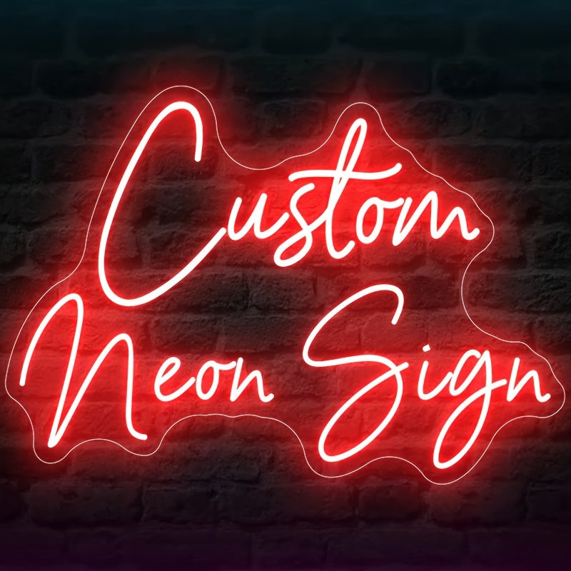 Neon Sign: Bright, Easy to Install Wall Decor for Events | USB Powered, Safe, Energy Efficient | Ideal Home Lighting Gift