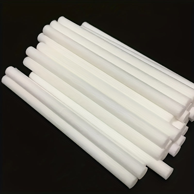 Humidifier replacement filters, aromatherapy diffuser refills, cut-to-length sponge sticks, power-free plastic.