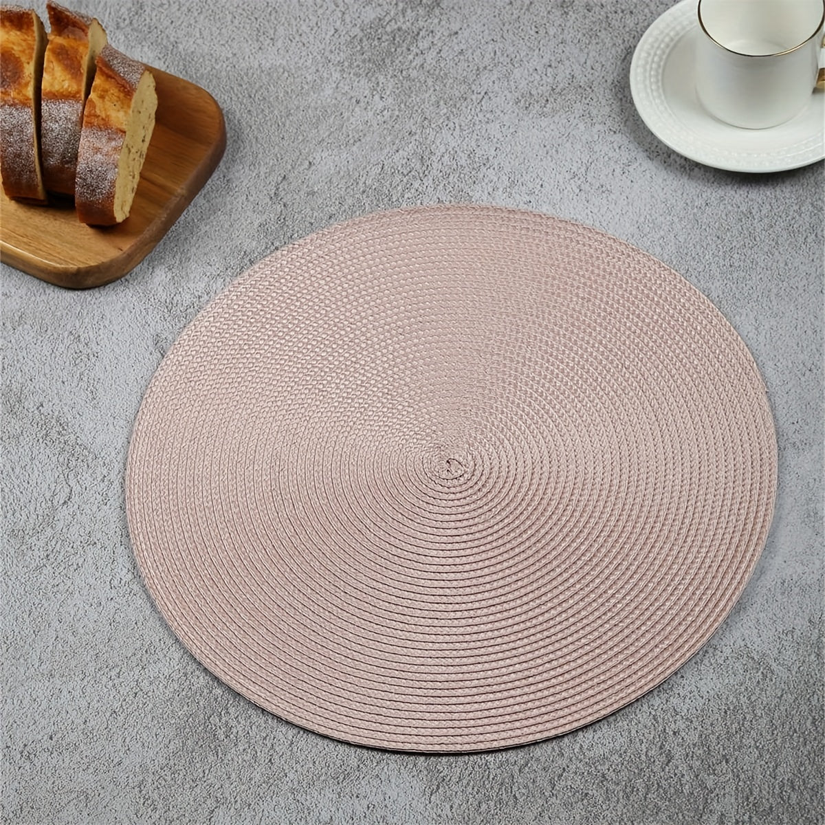 Set of 4 PP round placemats