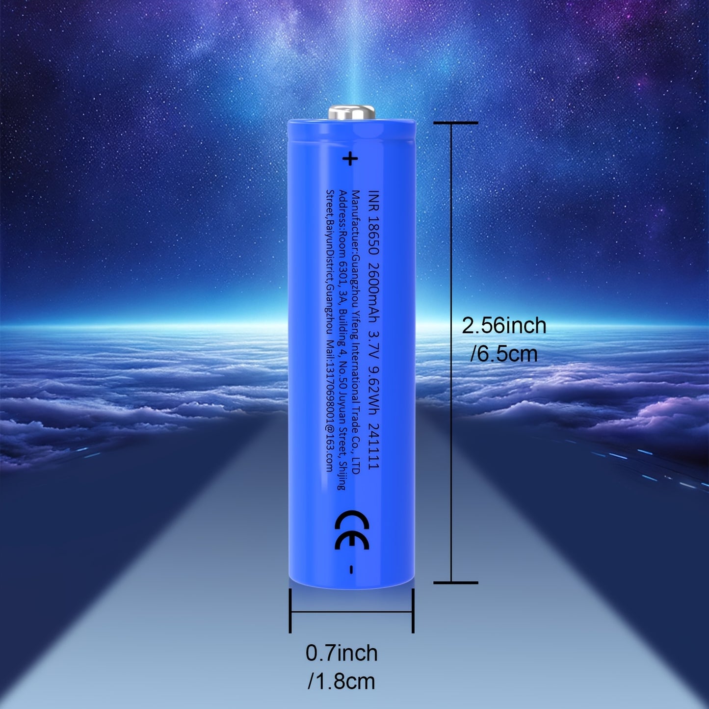 Rechargeable 18650 Battery