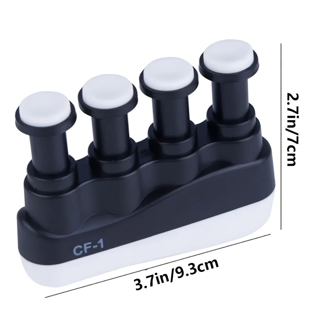 Build finger strength for guitar, piano, rock climbing, and more with the 4-Level Hand Grip Exerciser.