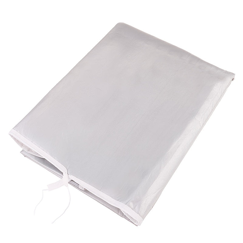 Universal silver-coated ironing board cover with 4mm thick heat-reflective pad designed for efficient heat distribution. Available in 2 sizes, this non-electric ironing accessory ensures smooth ironing experience.