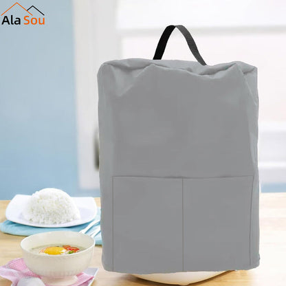 Protective Appliance Cover - AlaSou Heavy-Duty Oxford Fabric Dust Cover for Electric Pressure Cookers, Air Fryers, and More - Waterproof with Storage Pocket and Handle - Compatible with Various Appliances - Perfect for Kitchen, RV, and Home Use