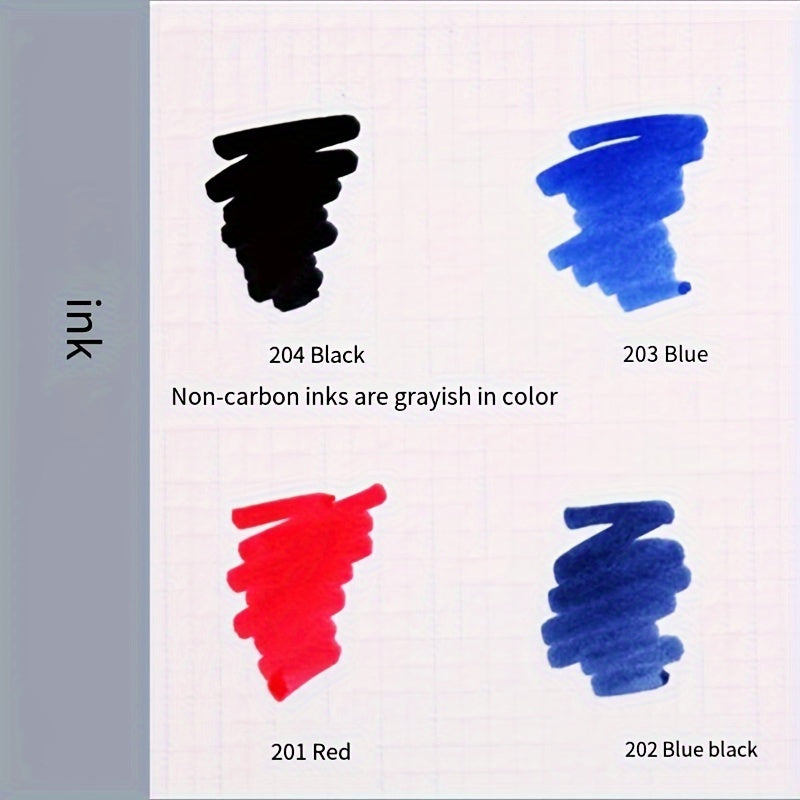 High-quality ink for smooth writing in black, blue, and red. Perfect for students and office use.