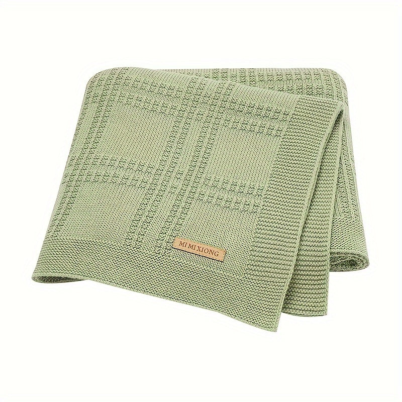 Versatile Solid Color Kids Blanket - Ideal for Boys & Girls, Great for Home, Parties & Travel - Hand Wash recommended - Available in Light Green, Cream, Pink