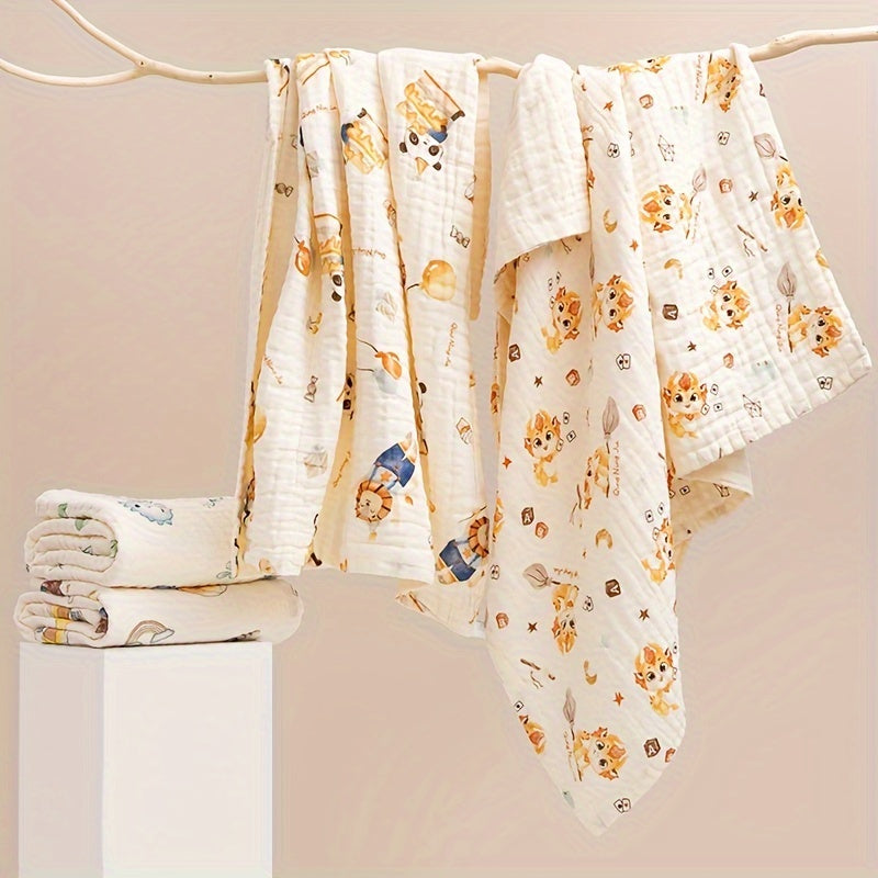 Soft and absorbent cotton face towel for kids, perfect for home bathrooms.