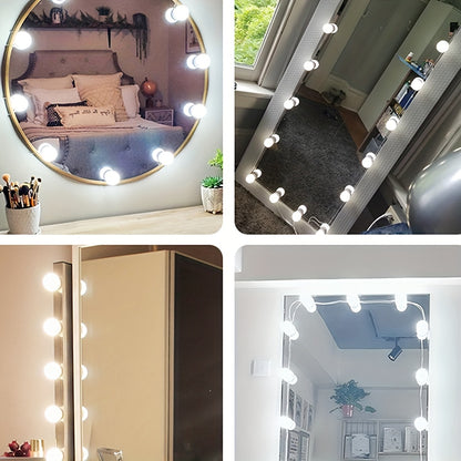 LED Vanity Mirror Lights, Dimmable Beauty Light for Makeup Table & Bathroom Mirror