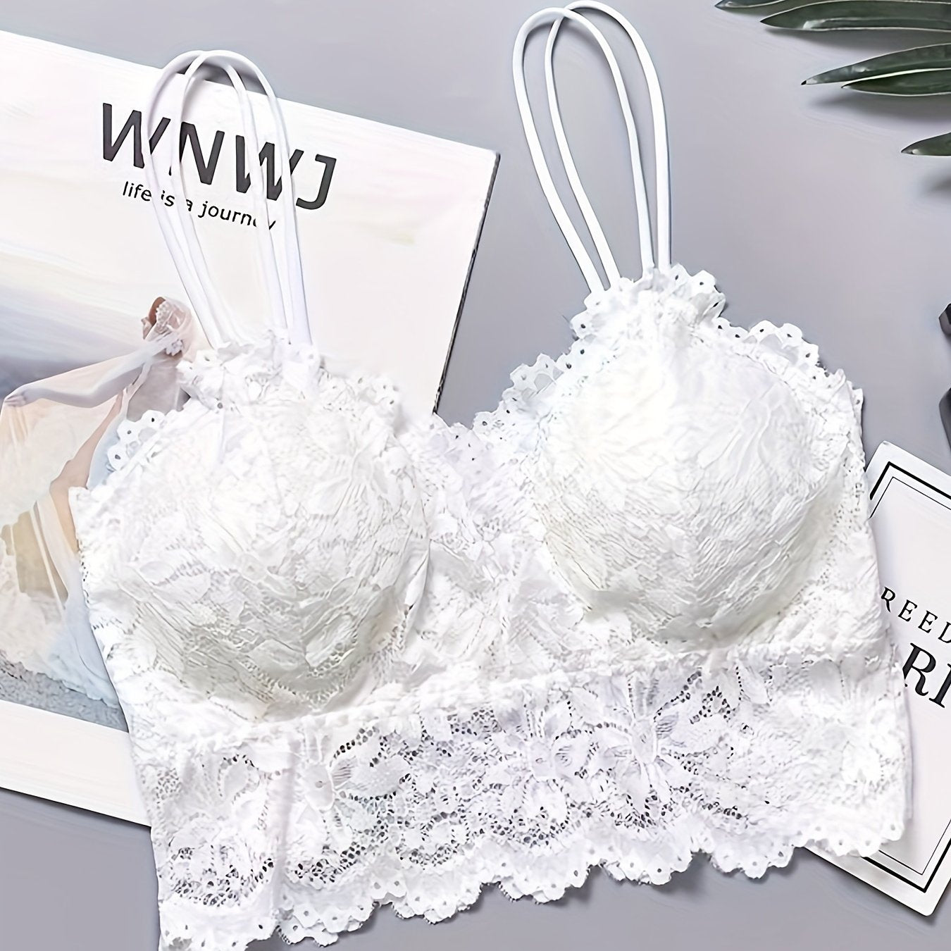 Wireless Lace Bra, Comfortable Everyday Underwear