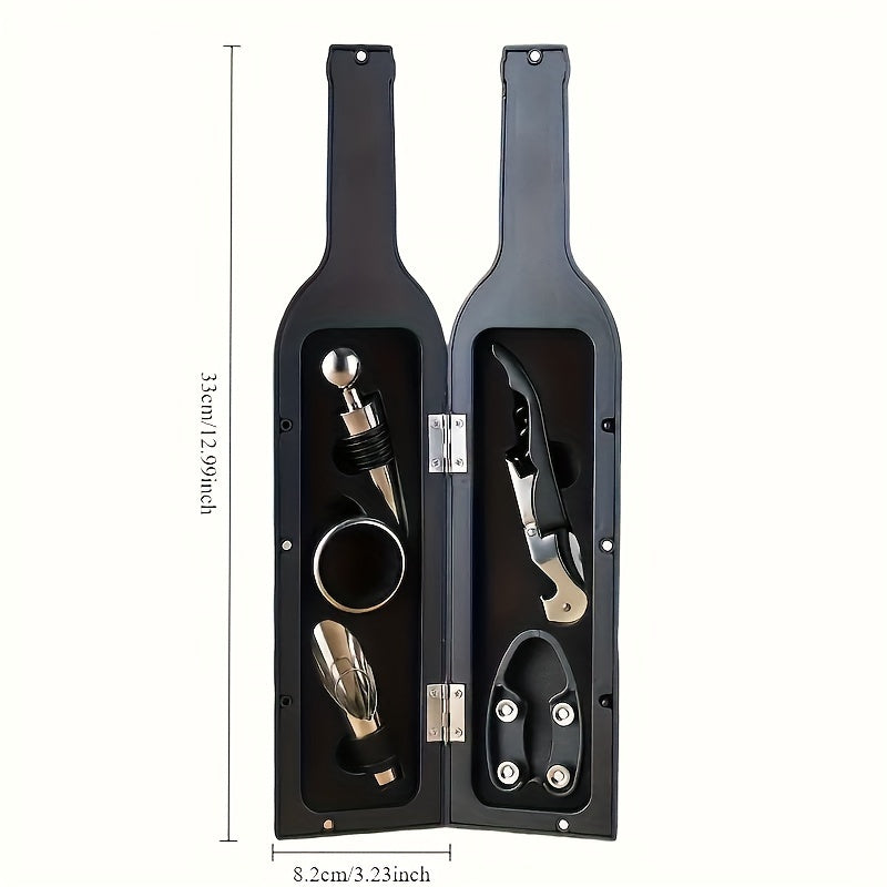 High-quality wine tools gift set for men, perfect for special occasions - Home kitchen and dining essentials.