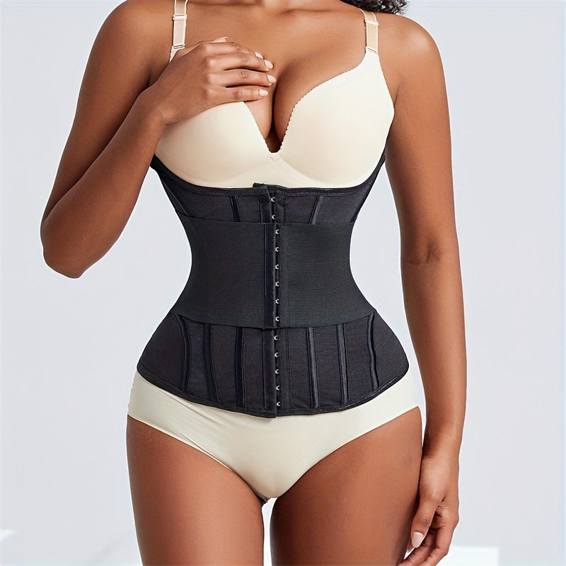 Women's waist trainer belt for tummy control and compression.