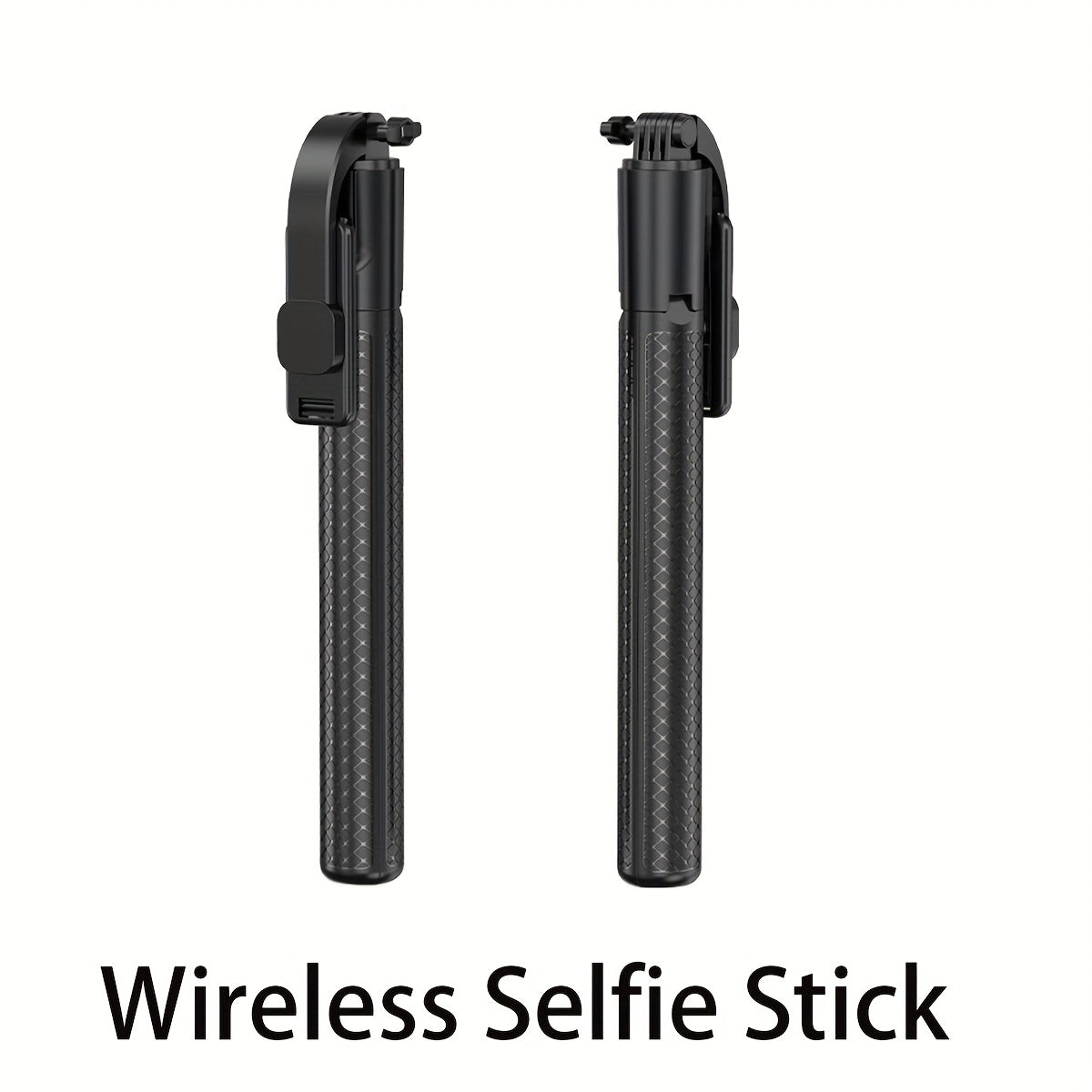 Compact selfie stick with tripod, wireless remote, fill light, and aluminum alloy construction. Compatible with iPhone 14 Pro Max/13/12/11 & Android smartphones, perfect for travel