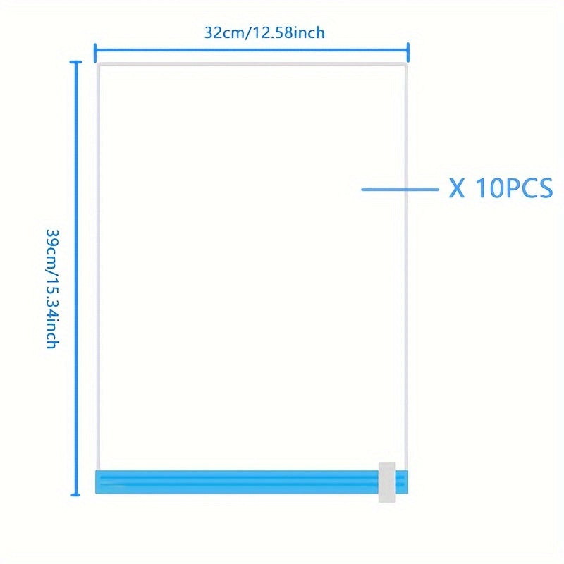 Kichik Qo'l Rulonli Vakum Siqish Sumkalari (10 dona) - Nasosga ehtiyoj sezmasdan joyni tejaydigan saqlash yechimi. Sayohat qilish va yukingizdagi kiyim va aksessuarlarni tartibga solish uchun mukammal.