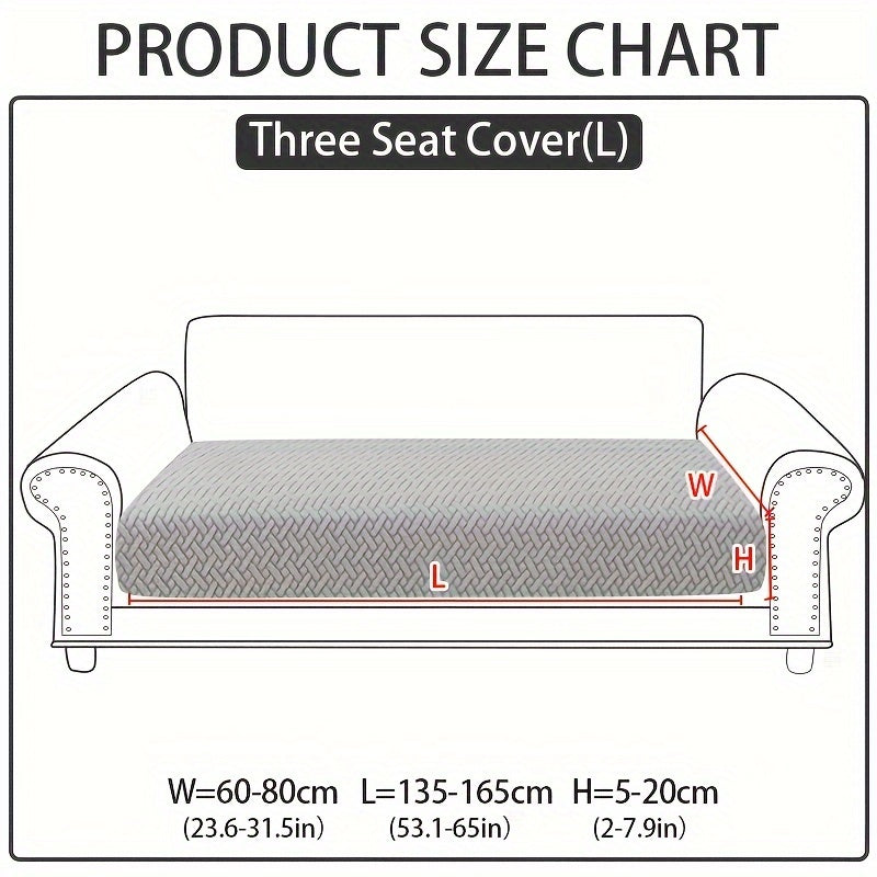 Pet-friendly sofa cover made of non-slip, stain-resistant polar fleece. Machine washable, suitable for all seasons.