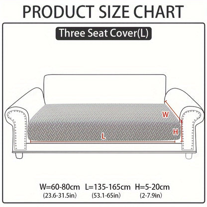 Pet-friendly sofa cover made of non-slip, stain-resistant polar fleece. Machine washable, suitable for all seasons.