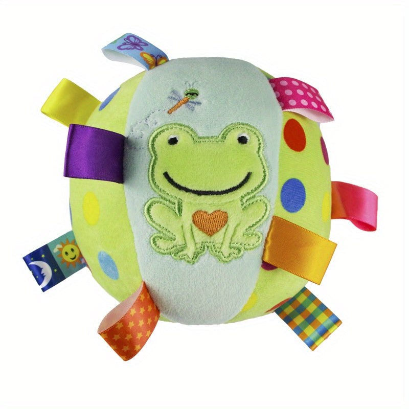 Easter Gift: Interactive Plush Ball for Dogs - 1pc Baby Hand Grab Ball with Rattle to Soothe