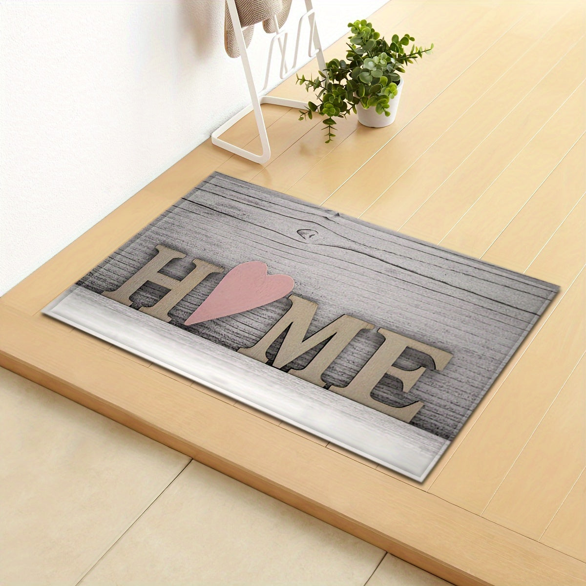 Absorbent Long Strip Floor Mat for Home Entry, Kitchen, Bathroom, Toilet, Bedroom, and Sofa - Non-slip Foot Mat