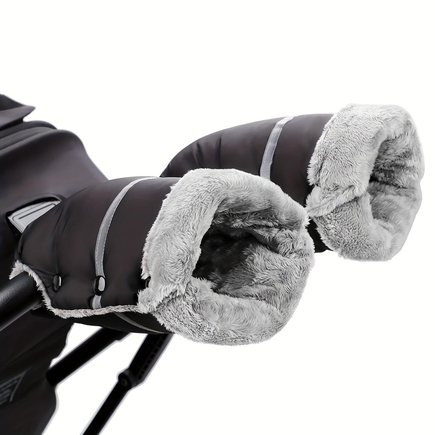 Youngsters' Stroller Warm Gloves by Domi Bear - Windproof and Waterproof Winter Armrest Covers for Carriages