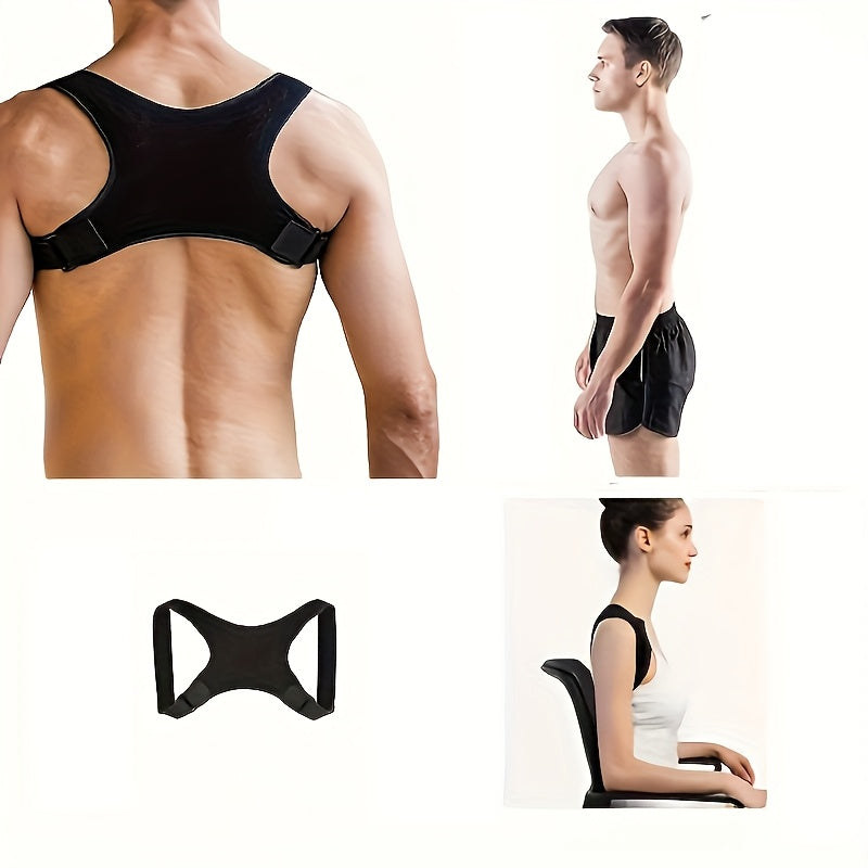 Adjustable back support strap for men and women, hand wash only.