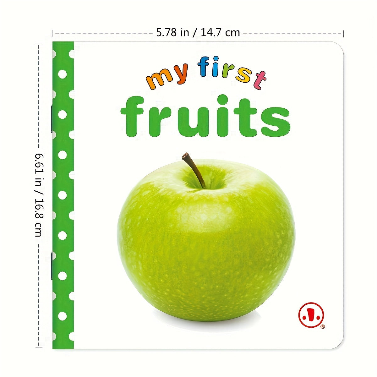 1 set of 10 children's books for learning object recognition in English featuring apple covers