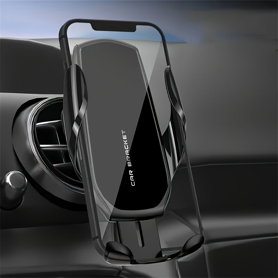 2024 Innovative Car Phone Holder: Gravity Sensing, Adjustable Vent Mount, Waterproof ABS