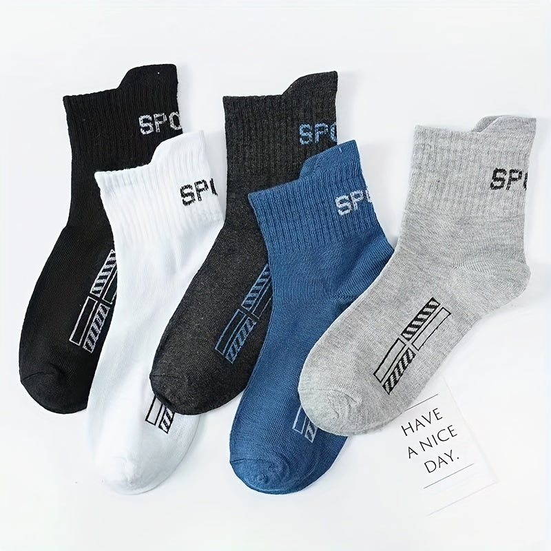 High quality casual socks for men in a pack of 10 pairs, size 38-45. Great gift for sports enthusiasts.