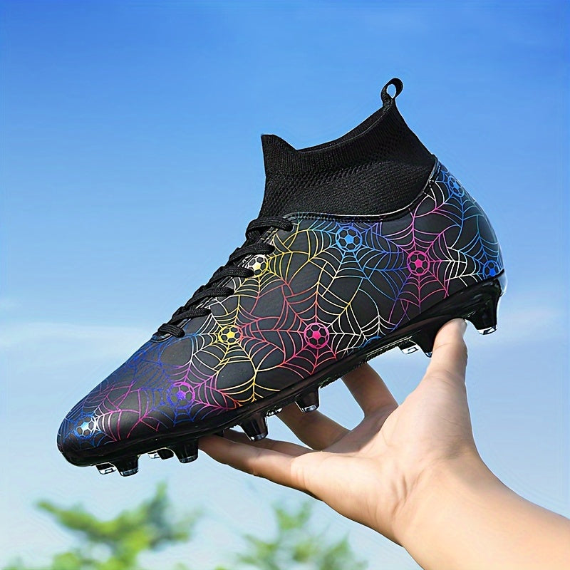 High-performance soccer cleats for all seasons, offering lightweight, non-slip, and shock-absorbing features.