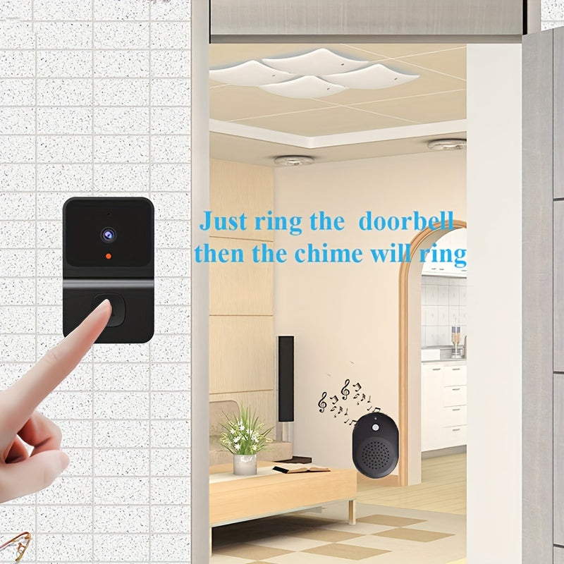 Wireless Smart Visual Doorbell with Long Standby and APP Remote Intercom