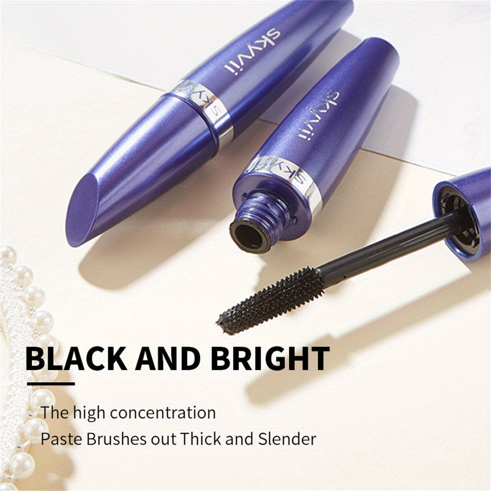 Mascara lengthens, curls, waterproofs, and primes eyes for lasting, smudge-proof wear.