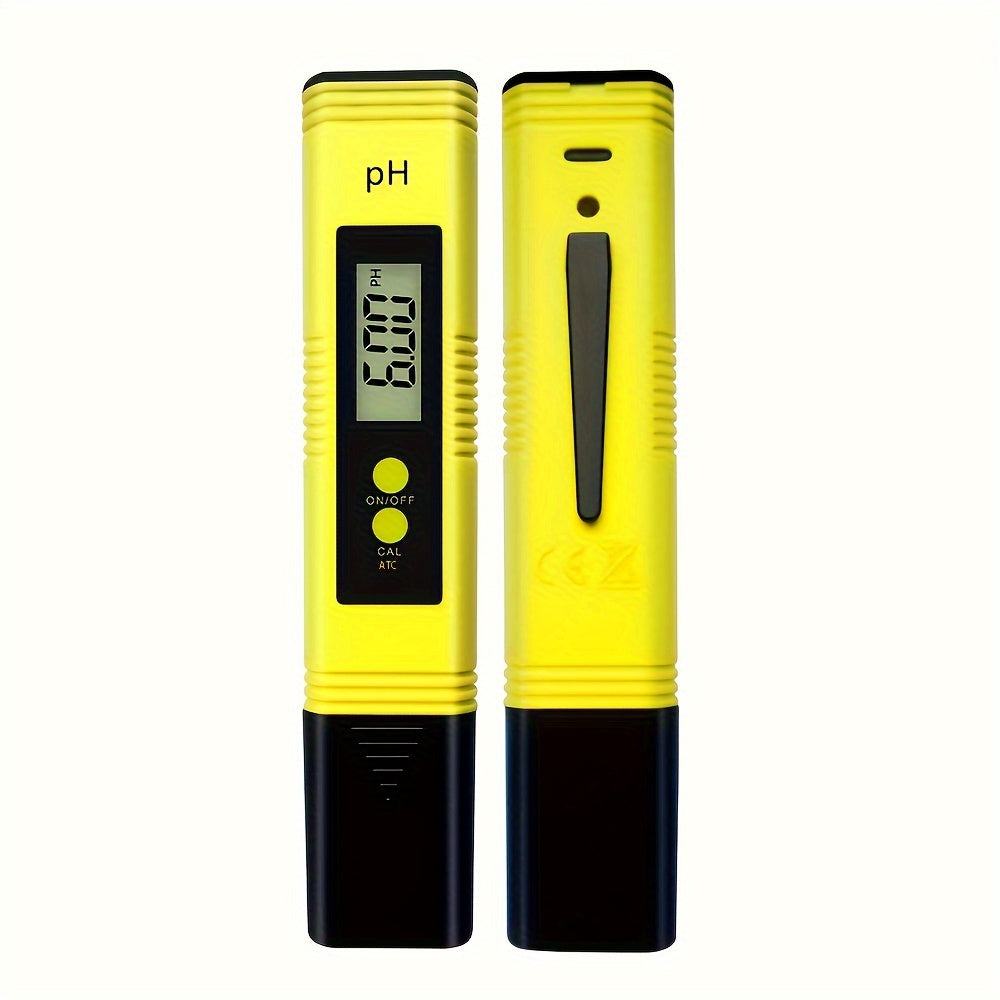 High precision PH meter for household drinking, pool, and aquarium water testing.