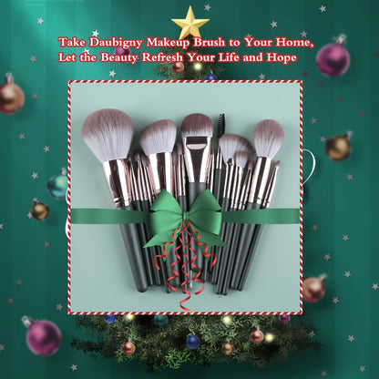 Quality makeup brush set with soft synthetic bristles for flawless application. Includes variety of brushes for blush, foundation, eye shadow, and more. Perfect for all skill levels, great