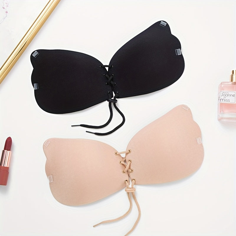 Lift and push-up bra stickers for women, discreet and seamless.