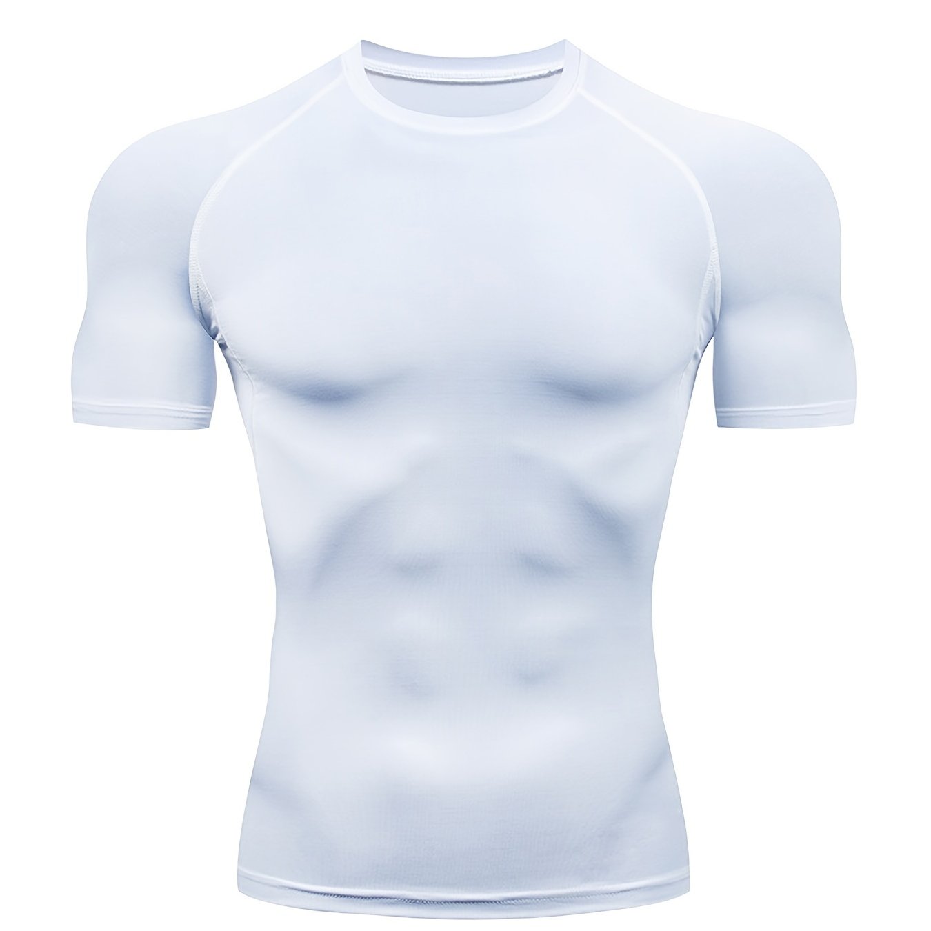 Fast-drying men's top for outdoor training - stretchy and breathable.