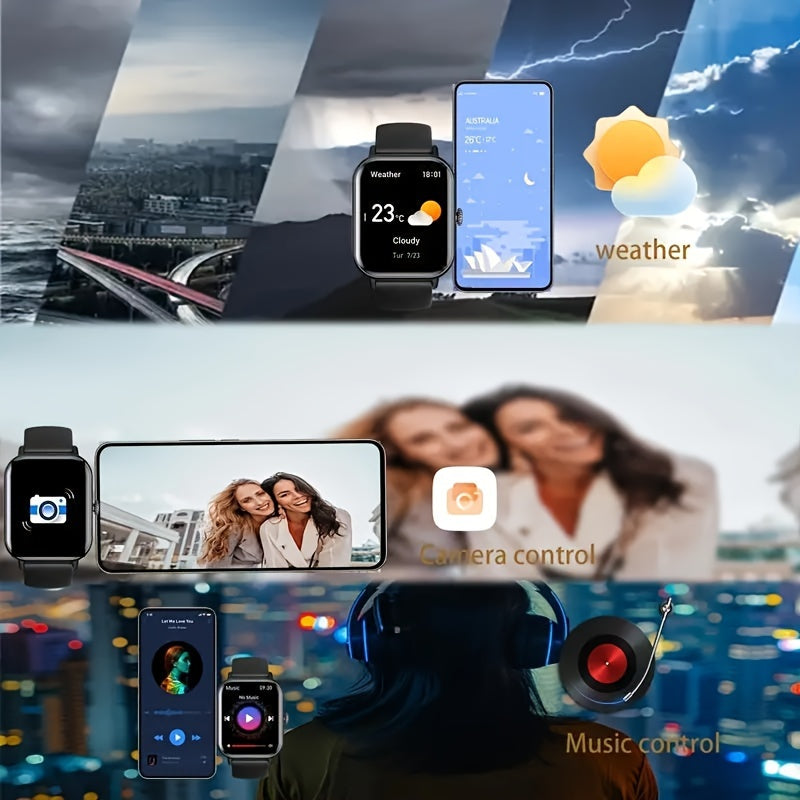 Smart watches offer endless convenience and limitless possibilities for exploring the future. From music and travel to sports, photography, calls, and messages, everything is accessible