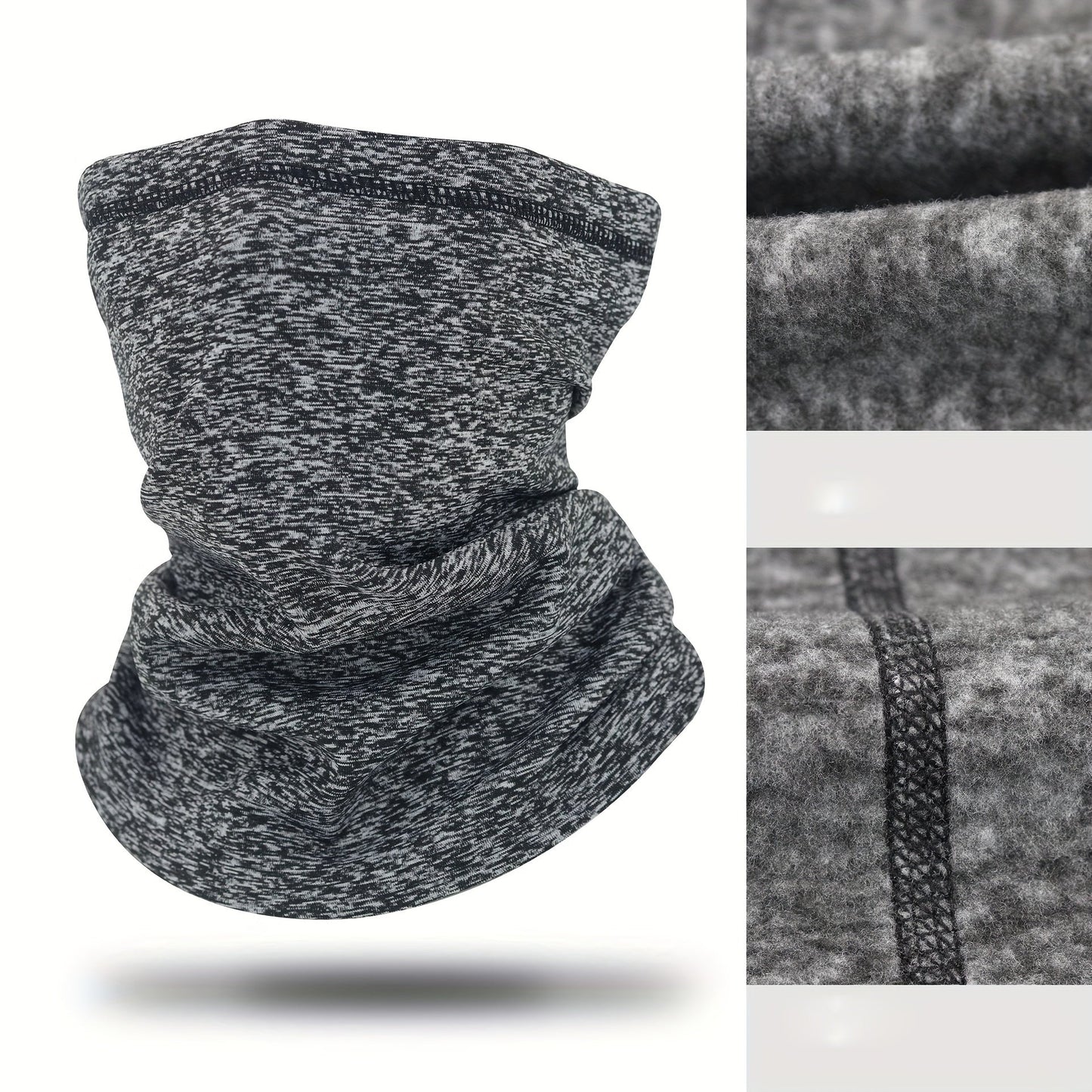 Perfect for cold weather activities, this unisex winter neck gaiter is a must-have item for skiing, cycling, camping, and other outdoor sports. Made of cozy fleece material, this windproof mask also doubles as a scarf to keep you warm. An excellent