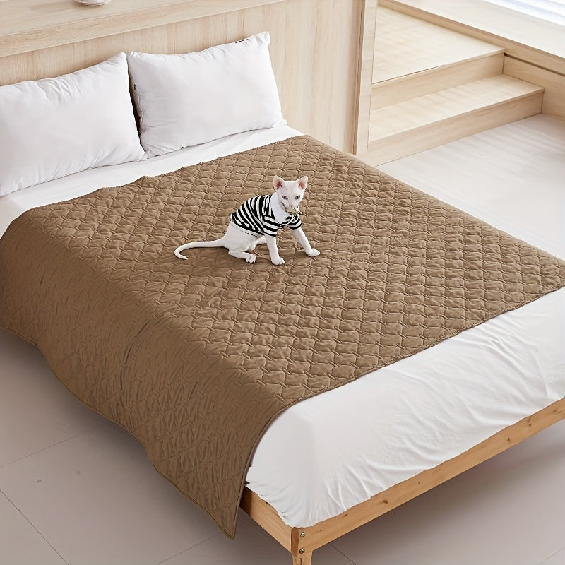 Waterproof pet bed cover, mattress for dogs, urine proof, cat and dog sleeping blanket sofa pad, machine washable.