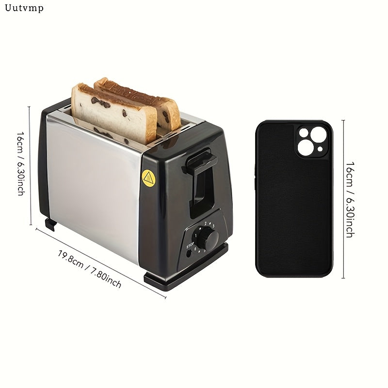 Automatic pop-up function with 6 speed timing for Uutvmp Toaster breakfast sandwich maker.