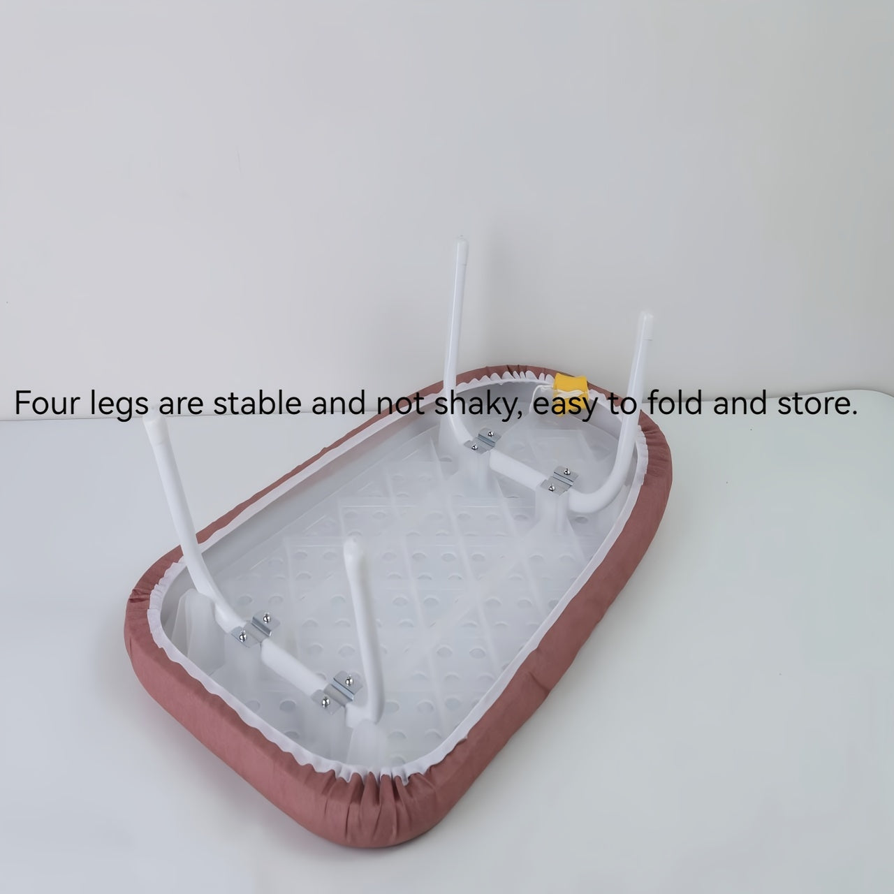 1 piece of Home Ironing Clothes Collar Cuffs that can be used at the Office, for Leisure activities, and for ironing on the Dining Table. It is a Foldable Ironing Board.