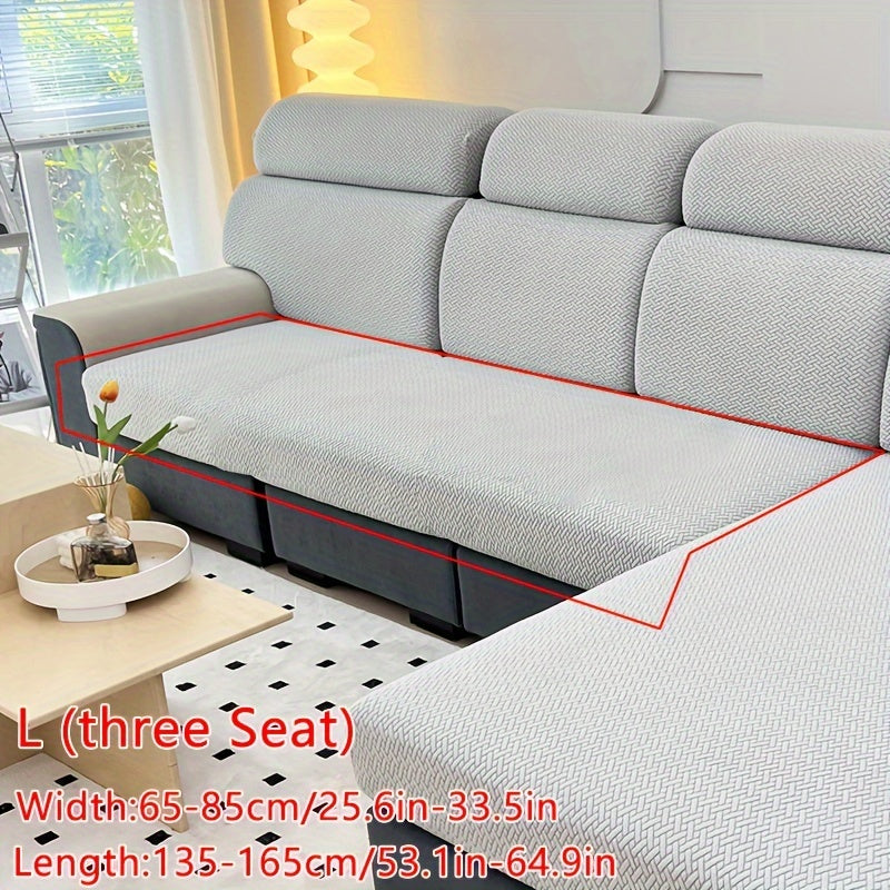 Elastic Sofa Slipcover protects from scratches and dust, fits all seasons and rooms, and enhances home decor.