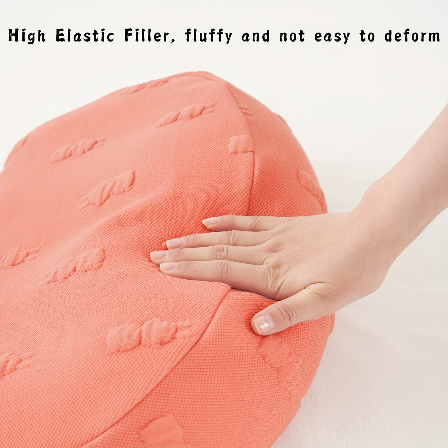 Soft, Full-Body Support Maternity Pillow with Removable Cover - Provides Adjustable Comfort for Belly & Waist Relief Throughout Pregnancy