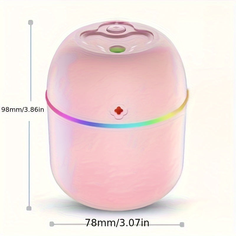 USB Home Humidifier & Aroma Diffuser: Cool Mist Air Freshener for Back to School