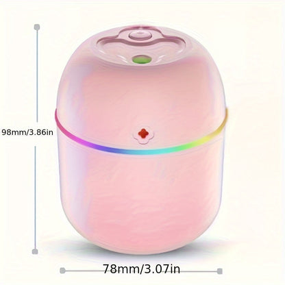 USB Home Humidifier & Aroma Diffuser: Cool Mist Air Freshener for Back to School