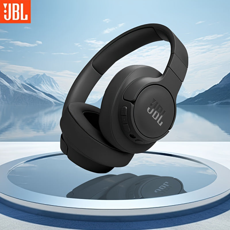 JBL TUNE770NC Wireless Noise Canceling Headphones with built-in microphone for gaming, sports, running, outdoor activities, and studying.